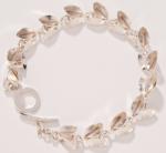Folded leaf bracelet